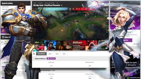 LoL Odds » Find the Best League of Legends Betting Odds.